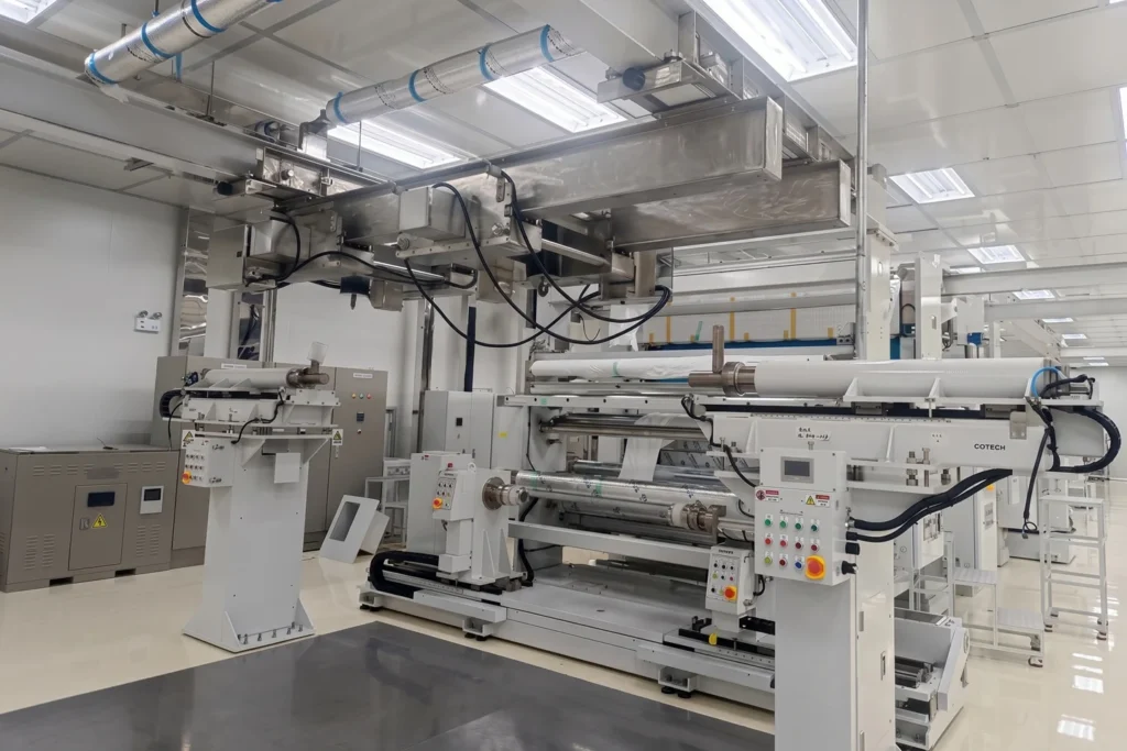 Automated Material Processing Machinery in a Cleanroom Facility